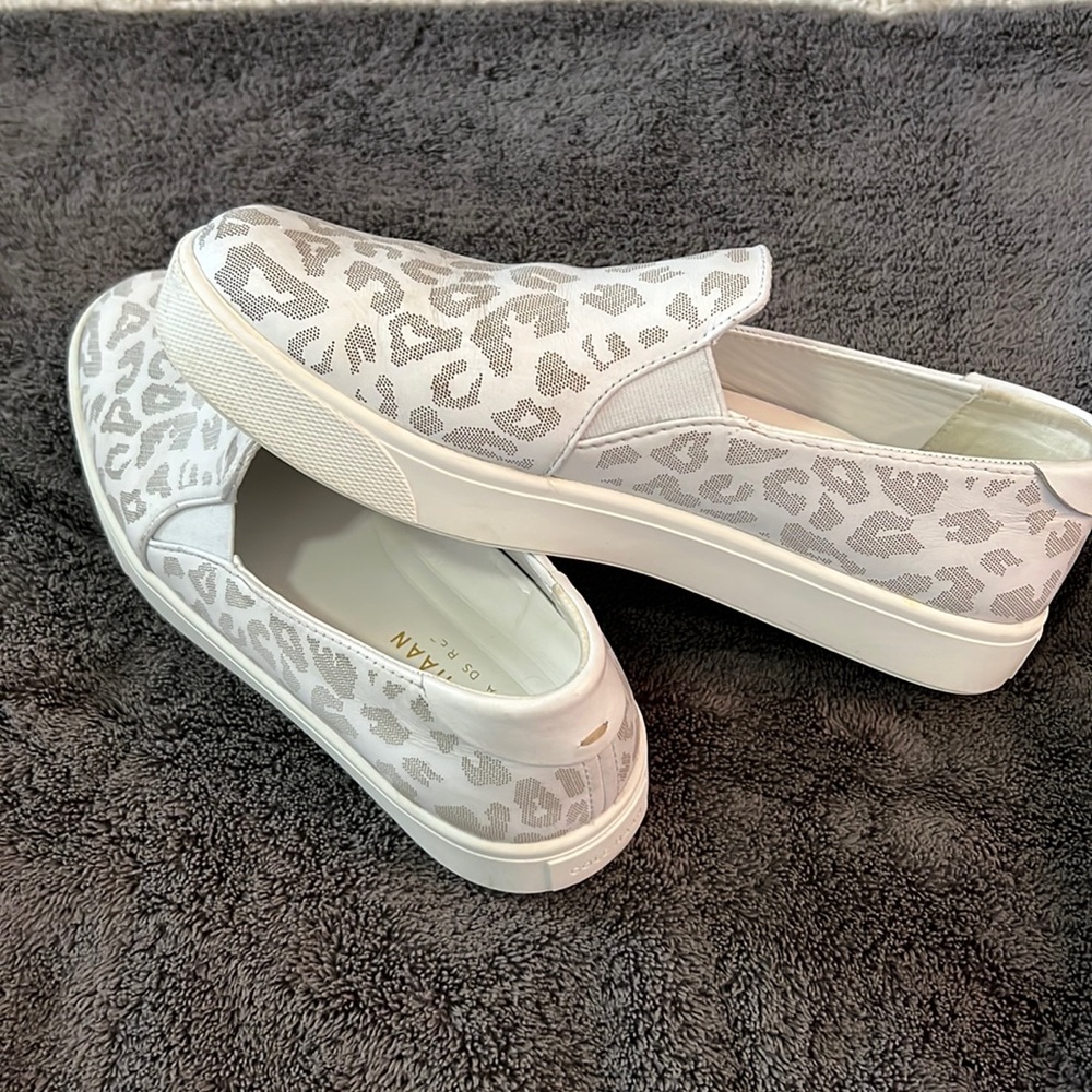 Cole Haan slip on animal print sneakers - size 8.5